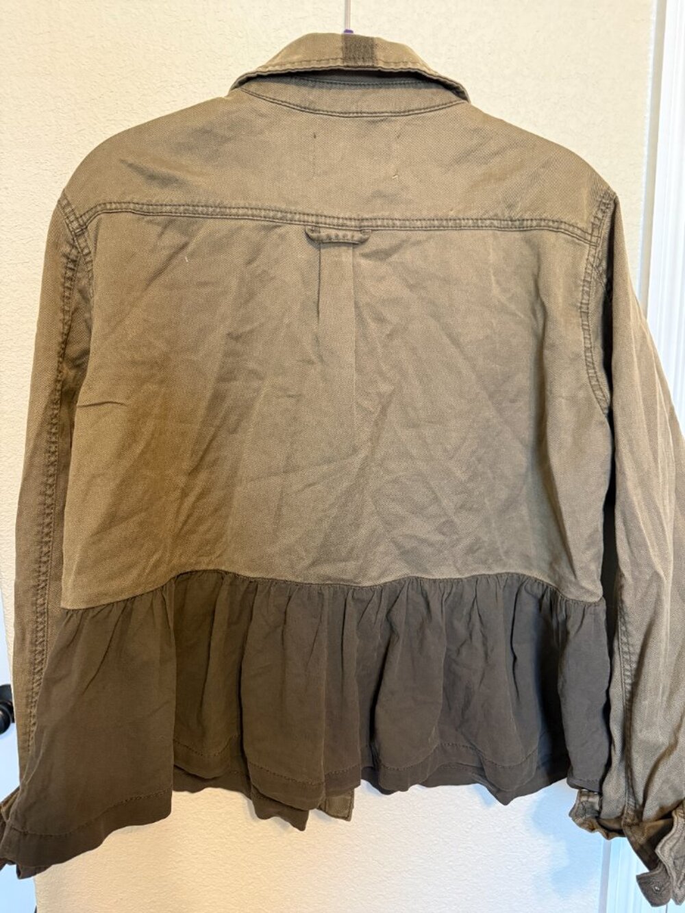 Anthropologie Peplum Military Jacket - Picture 8 of 8